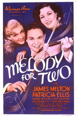 Melody for Two Wooden Framed Poster