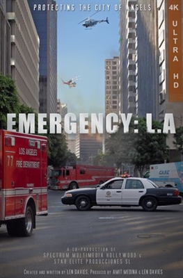 Emergency: LA Wooden Framed Poster