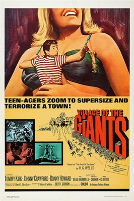 Village of the Giants Metal Framed Poster