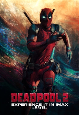 10pc Deadpool 2 Movie 2018 Mirror Surface Card Sticker Promo Card Poster C6799 