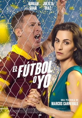 El Fútbol o yo Metal Framed Poster