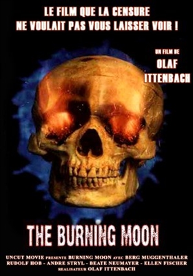 The Burning Moon Wooden Framed Poster