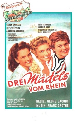 Drei Mädels vom Rhein Poster with Hanger