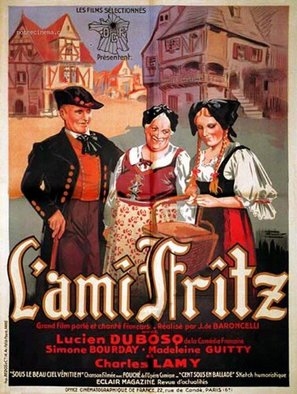 L'ami Fritz Poster with Hanger