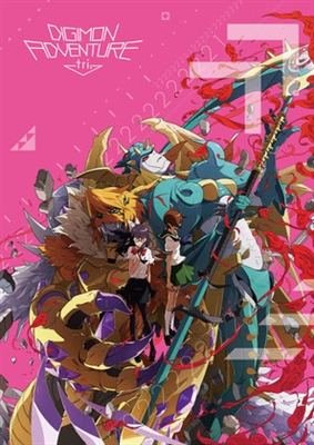Digimon Adventure Tri. 5 Wooden Framed Poster