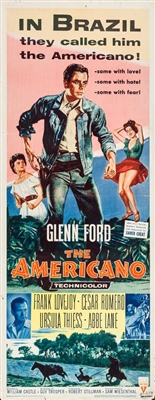 The Americano Wooden Framed Poster