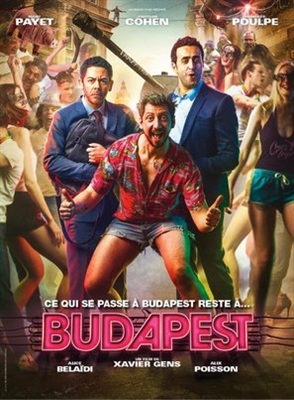 Budapest Poster with Hanger