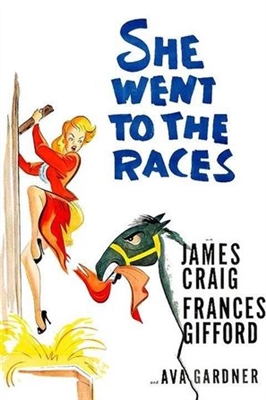 She Went to the Races poster