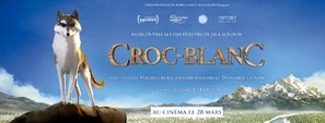 Croc Blanc Canvas Poster