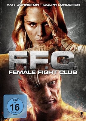 Female Fight Club  Metal Framed Poster