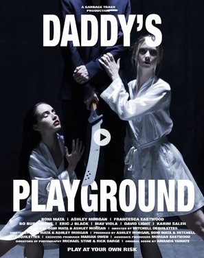 Daddy's Playground Metal Framed Poster
