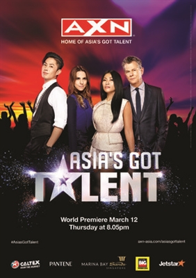 Asia's Got Talent Poster with Hanger