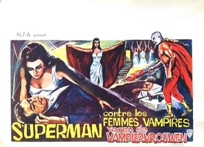 Santo vs. las mujeres vampiro Canvas Poster