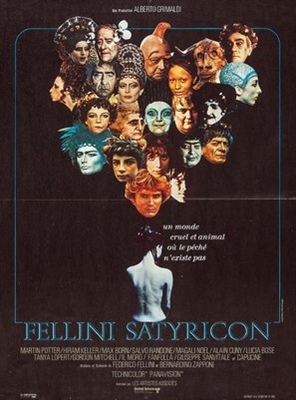 Fellini - Satyricon  Wooden Framed Poster
