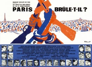 Paris brûle-t-il? Poster with Hanger
