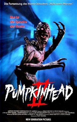Pumpkinhead II: Blood Wings poster