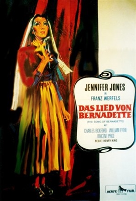 The Song of Bernadette Canvas Poster