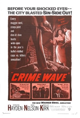Crime Wave Wood Print