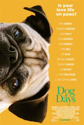 Dog Days Metal Framed Poster