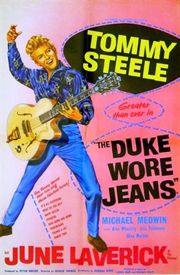 The Duke Wore Jeans Wood Print