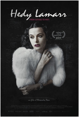 Bombshell: The Hedy Lamarr Story Poster with Hanger