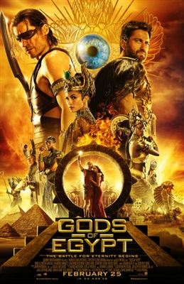 Gods of Egypt Poster with Hanger