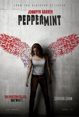 Peppermint Metal Framed Poster