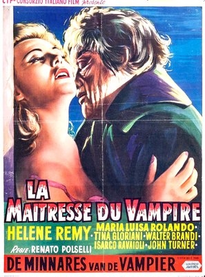 L'amante del vampiro Canvas Poster