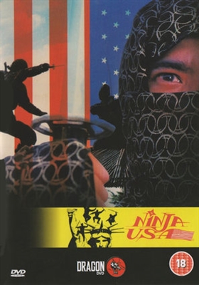 USA Ninja Wooden Framed Poster
