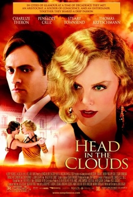 Head In The Clouds Poster with Hanger