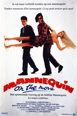 Mannequin: On the Move Wooden Framed Poster
