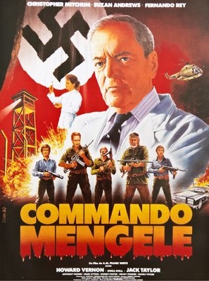 Commando Mengele Poster with Hanger