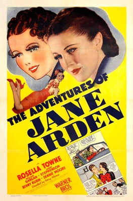 The Adventures of Jane Arden Wood Print