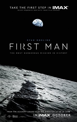 First Man Poster with Hanger
