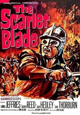 The Scarlet Blade Wooden Framed Poster