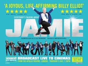 poster photograph 3 glossy A4 print MUSICAL EVERYBODY'S TALKING ABOUT JAMIE 