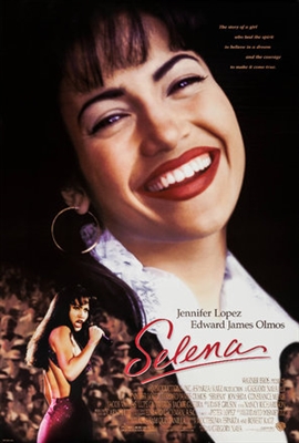 Selena Wooden Framed Poster
