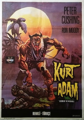 Legend of the Werewolf Wooden Framed Poster