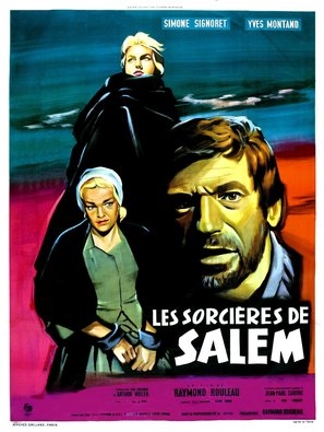Les sorcières de Salem Wooden Framed Poster