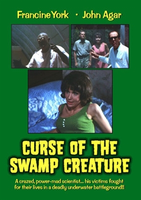 Curse of the Swamp Creature Canvas Poster