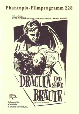 The Brides of Dracula Metal Framed Poster