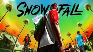 Snowfall Poster with Hanger