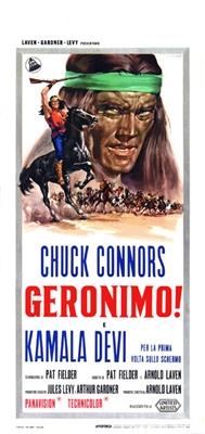 Geronimo Metal Framed Poster