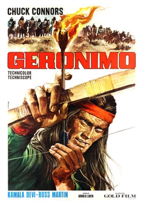Geronimo Poster with Hanger