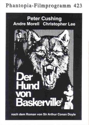 The Hound of the Baskervilles Poster with Hanger