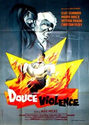 Douce violence Wooden Framed Poster