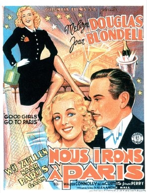 Good Girls Go to Paris Wooden Framed Poster