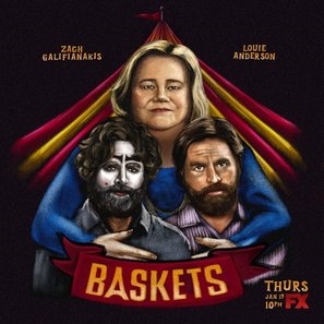 Baskets Metal Framed Poster