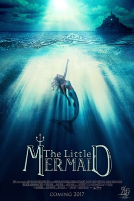 The Little Mermaid Wooden Framed Poster