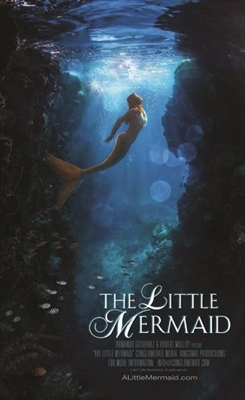 The Little Mermaid Wooden Framed Poster